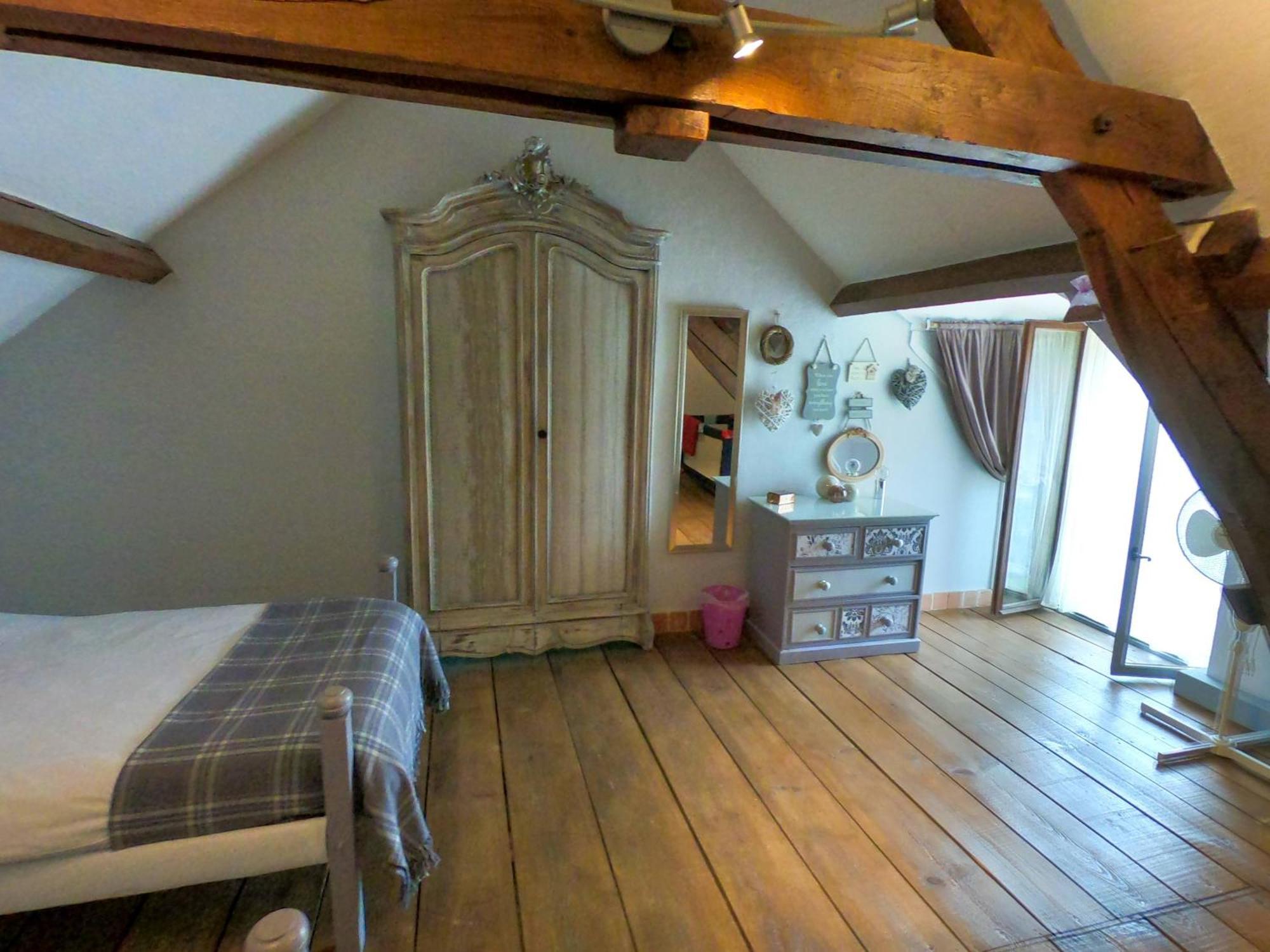 Traditional Longere Farmhouse At La Fortinerie Mouliherne Экстерьер фото