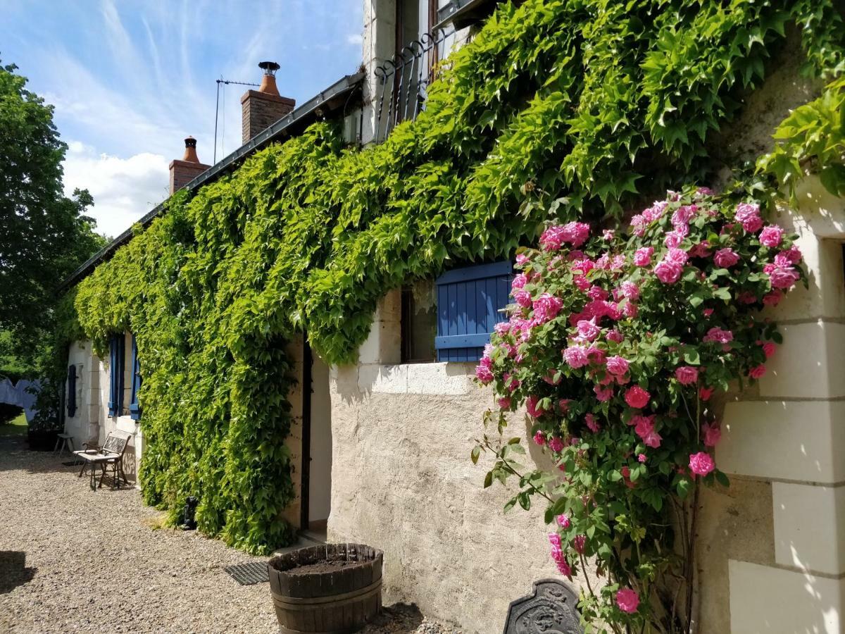 Traditional Longere Farmhouse At La Fortinerie Mouliherne Экстерьер фото